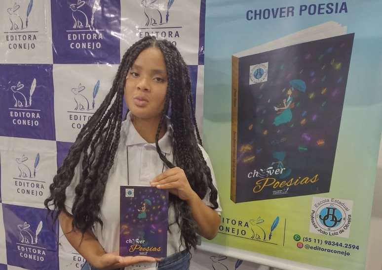 Estudante Ruth procurou abordar em seu poema o sofrimento do povo negro