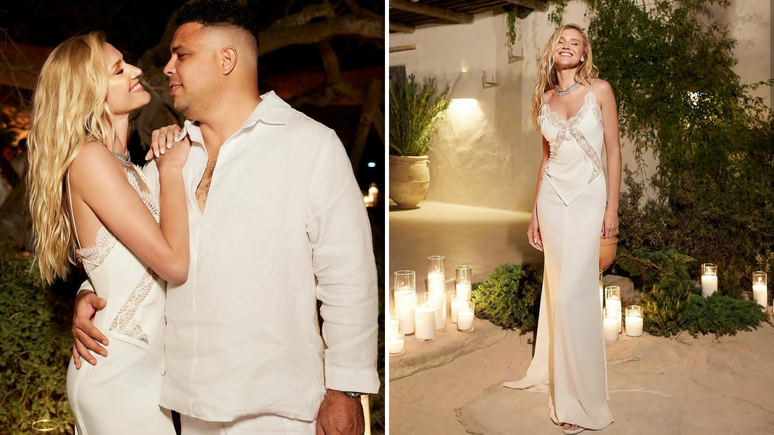 Depois da cerimónia religiosa íntima, a grande festa de casamento de Celina  Locks e Ronaldo, o