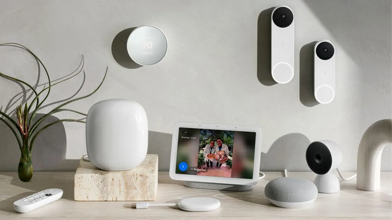 Google segue ampliando a disponibilidade de produtos para casa inteligente com linha Nest (Imagem: Divulgação/Google)