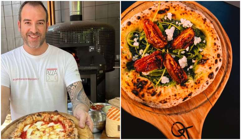 Dani Branca, da Paestum Forneria e Matheus Ramos, da QT Pizza Bar, entraram para o ranking de melhores pizzaiolos do mundo