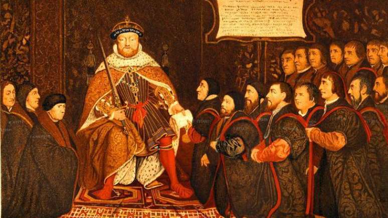 O rei da Inglaterra Henrique 8º ficou famoso pela sua determinação para cortar a cabeça de quem quer que se opusesse a ele