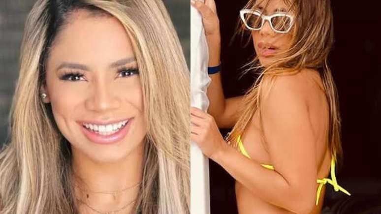 Lexa surprises by wearing a see-through bikini during a day at the pool