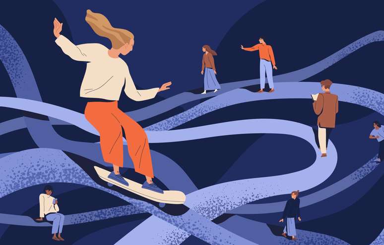 Cada um percorre seus pr&oacute;prios caminhos, aprendendo conforme segue em frente 