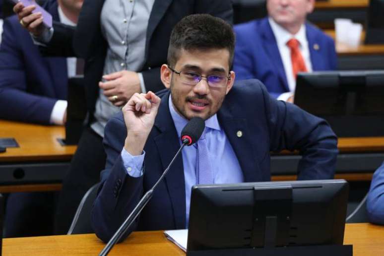 Deputado federal Kim Kataguiri busca viabilizar candidatura a prefeitura da capital pelo União Brasil FOTO Vinicius Loures/AGENCIA CAMARA