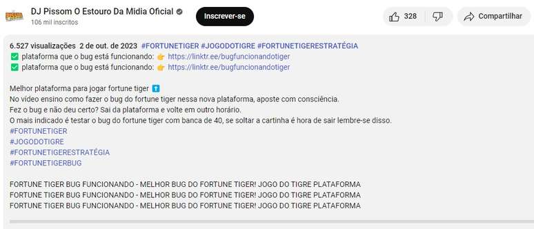 Fortune Tiger: jogo ilegal na mira da polícia inundou