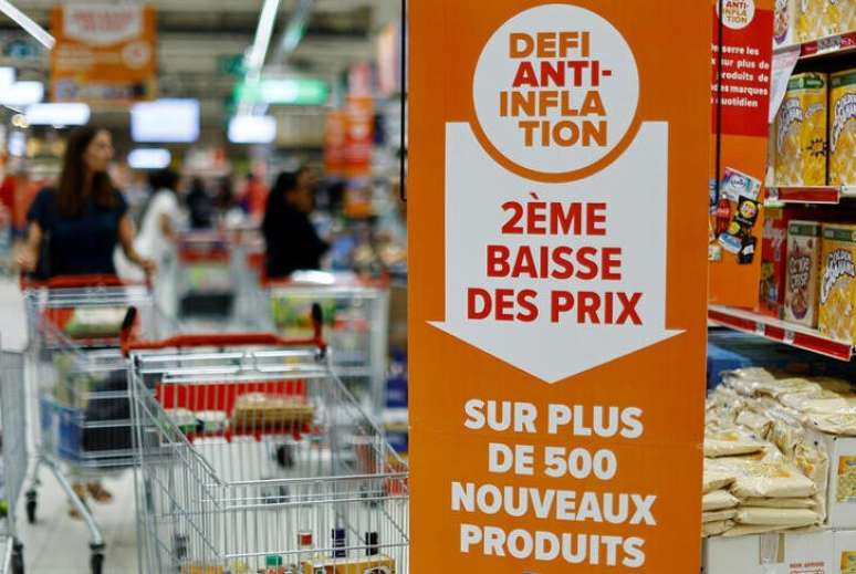 Supermercado em Nice, França
15/06/2023.   REUTERS/Eric Gaillard/files