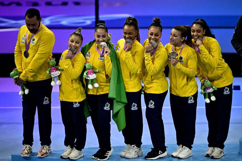 Mundial de ginástica: Brasil projeta medalha por equipes em 2023