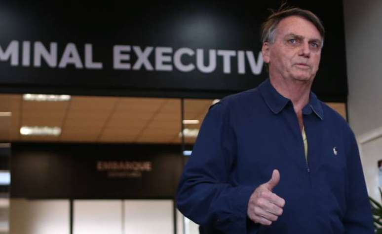 O ex-presidente Jair Bolsonaro 