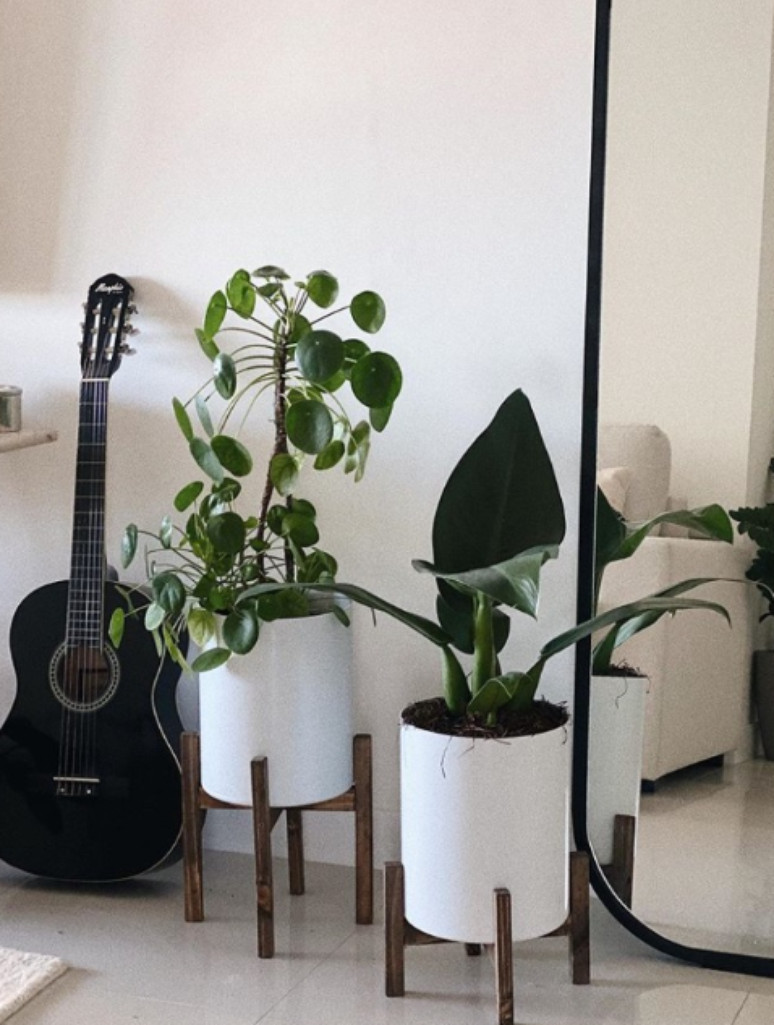 30. Vaso Autoirrigável: plantas reduzem o estresse e elevam nosso ânimo – Foto: Plantiê Vasos Autoirrigáveis