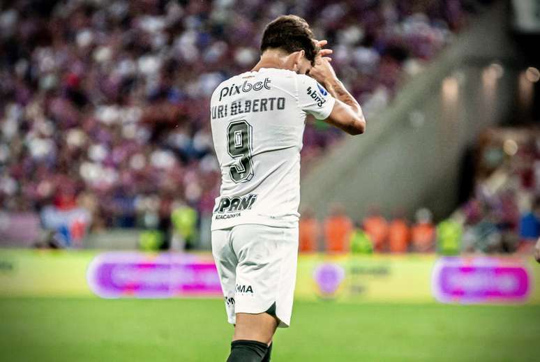 Yuri Alberto lamenta derrota do Corinthians para o Fortaleza