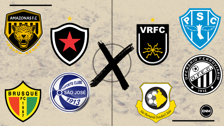 Confira todos os jogos deste domingo do Campeonato Brasileiro