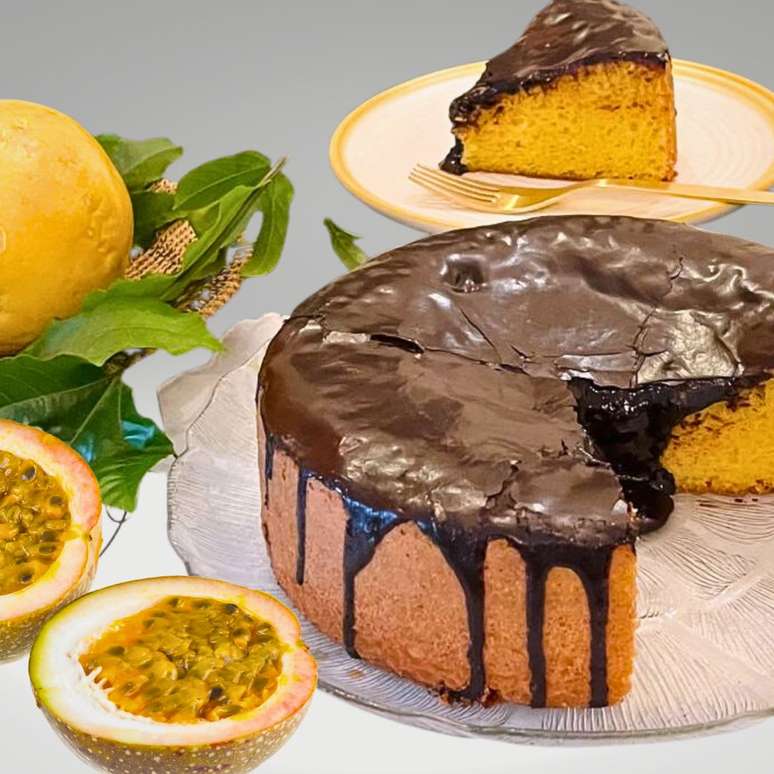 BOLO DE MARACUJÁ