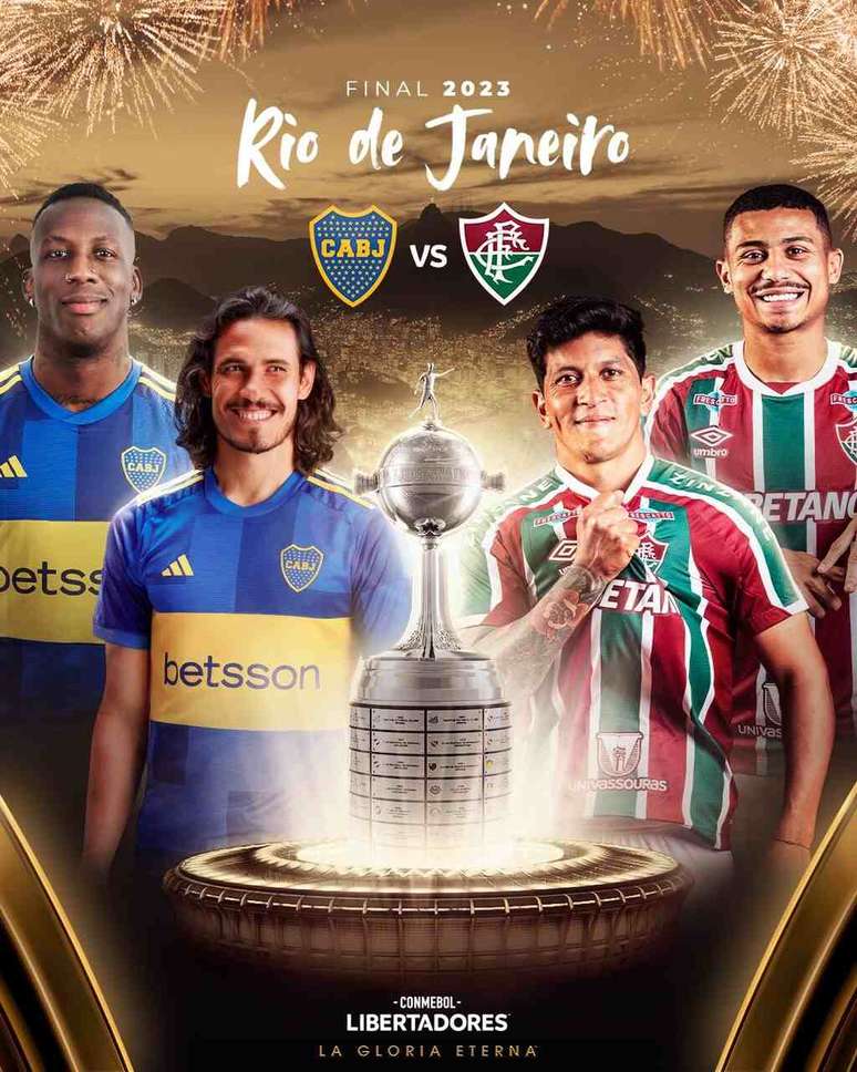 Final da Libertadores: Fluminense x Boca Juniors