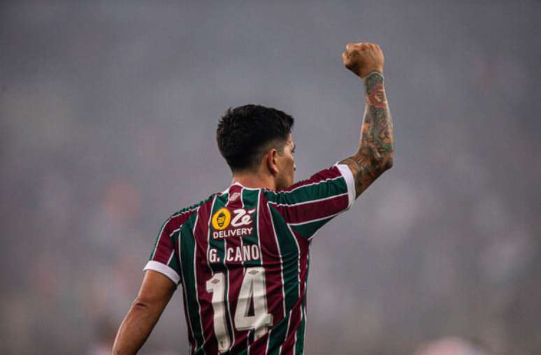 Cano, autor do gol da virada do Fluminense contra o Internacional. FOTO: MARCELO GONÇALVES / FLUMINENSE FC