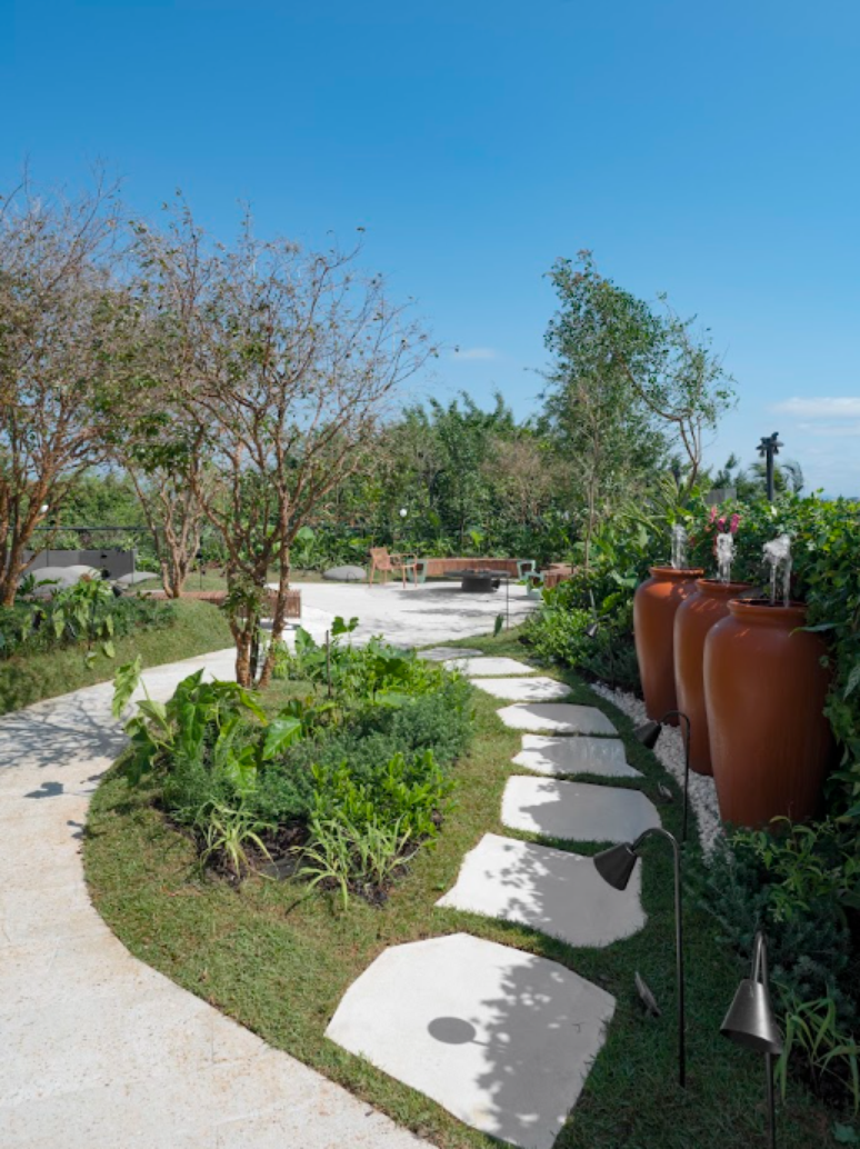 CASACOR Santa Catarina: Terraço Floema – Escritório Le Notre Paisagismo – Foto: Lio Simas