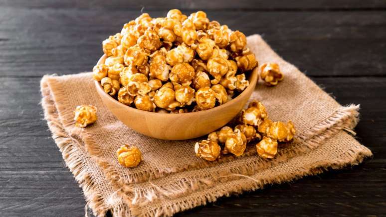 Sweet popcorn with powdered milk to celebrate Children’s Day