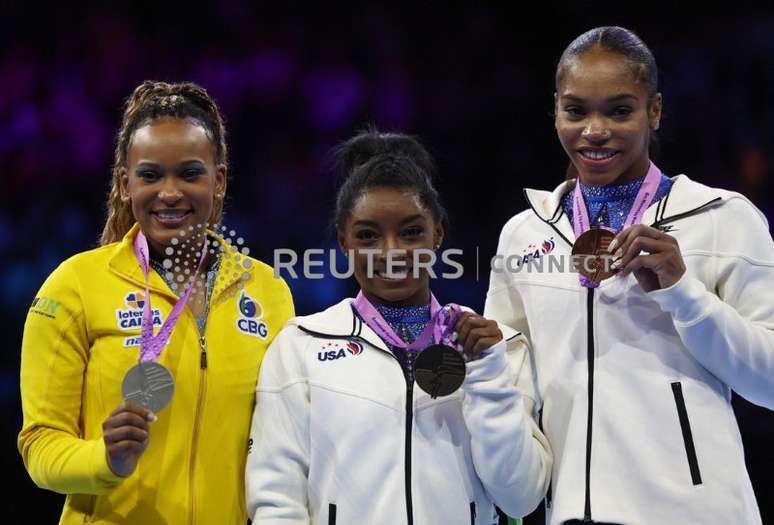 Mundial de Ginástica Artística: Simone Biles resgata padrão de excelência