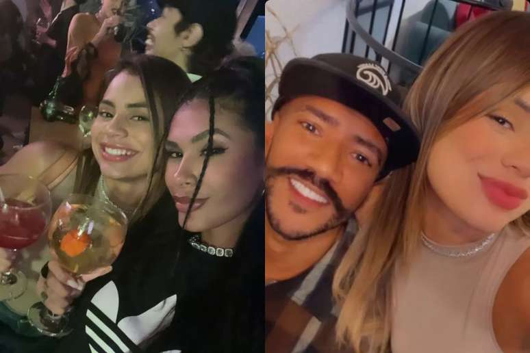 Pocah and Ricardo Alface took photos with Lexa