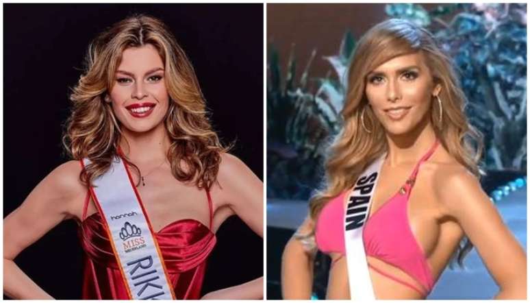 A holandesa Rikkie Valerie Kolle, que estará no Miss Universo com a também trans Miss Portugal, e a precursora Angela Ponce, da Espanha, primeira mulher transexual no concurso
