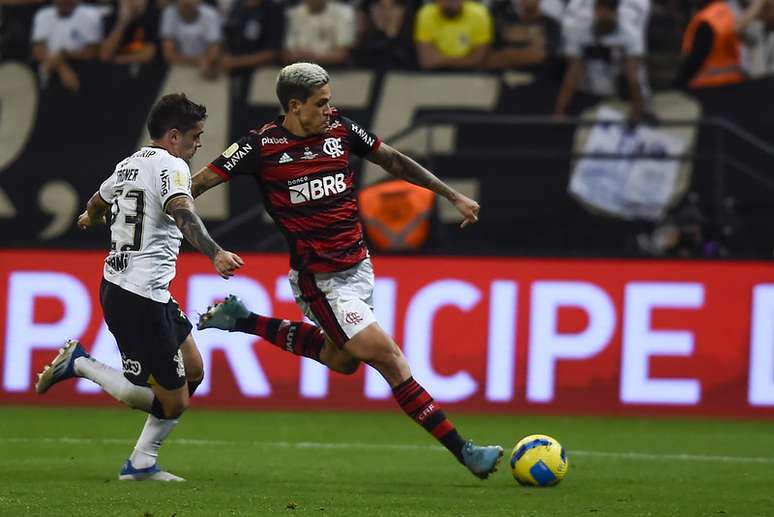 Na Copa do Brasil 2022, Flamengo e Corinthians empataram os dois jogos e t&iacute;tulo foi definido nos p&ecirc;naltis &ndash; Marcelo Cortes / Flamengo