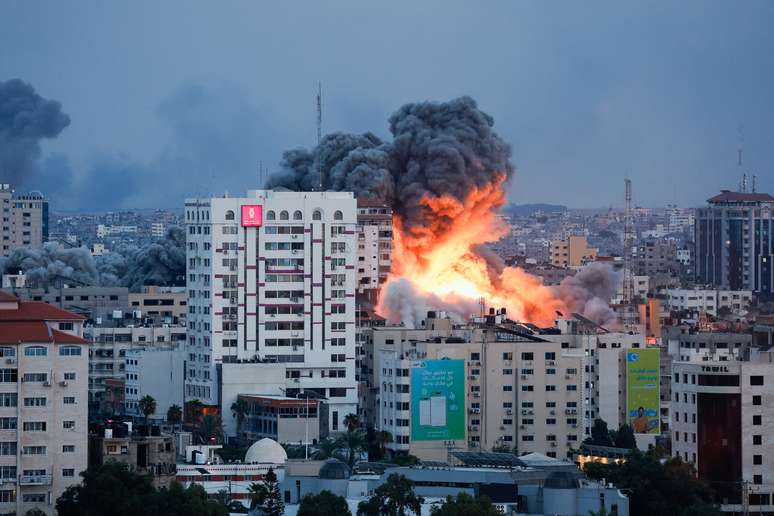 Bombardeio em Israel 
