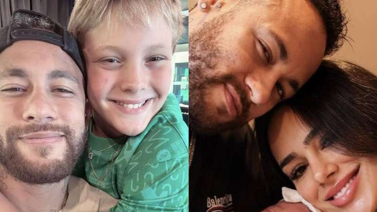 Neymar emociona ao mostrar o primeiro encontro de Davi Lucca com Mavie. Reprodução/ Instagram