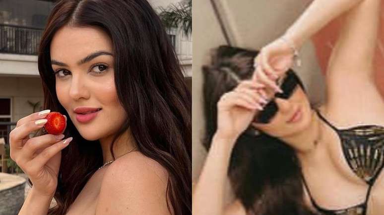 Slovenia surprises by appearing in a string bikini in the photos
