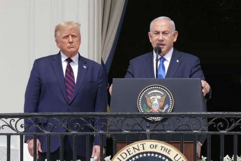 Com Trump, Netanyahu tinha um forte aliado na Casa Branca