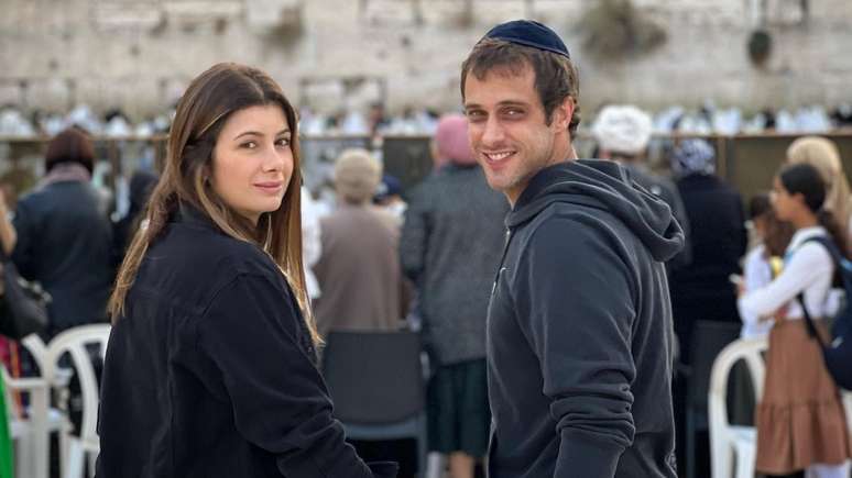 Ronny Kriwat e Tatiana Cukierkorn estão em Israel há uma semana