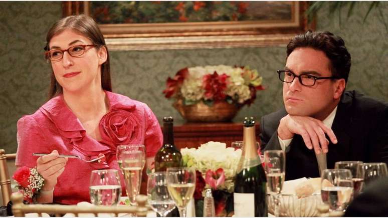 Os personagens Amy e Leonard -