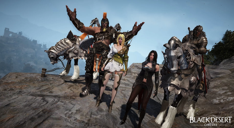 Black Desert Online fica melhor quando jogado em grupo