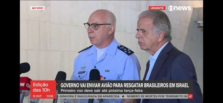 FAB anuncia plano para repatriação de brasileiros