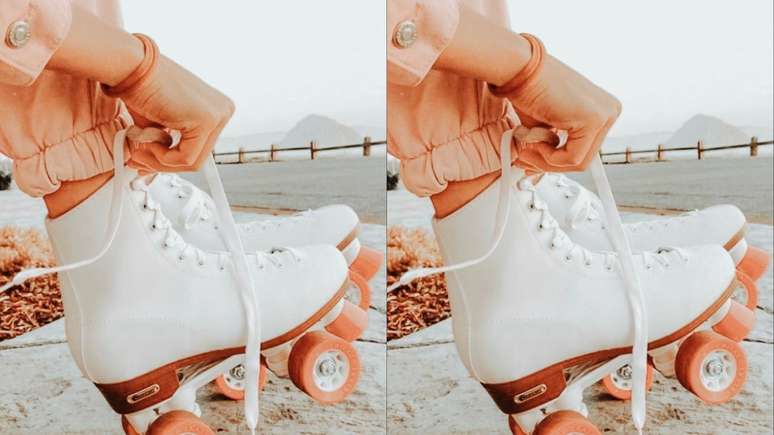 Brincadeira patins –