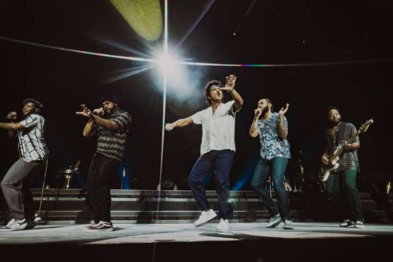 Bruno Mars faz show em Tel Avi na quarta-feira, 4.