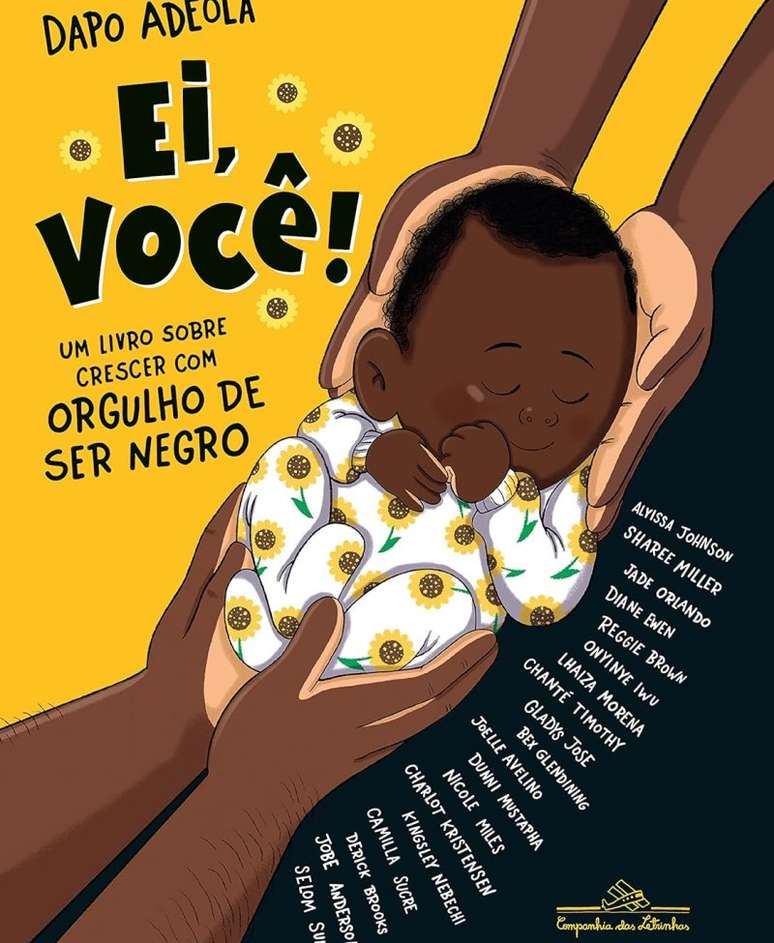 Capa do livro “Ei, você!: Um livro sobre crescer com orgulho de ser negro”, de Dapo Adeola