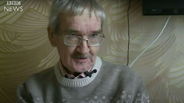 Stanislav Petrov em entrevista &agrave; BBC /