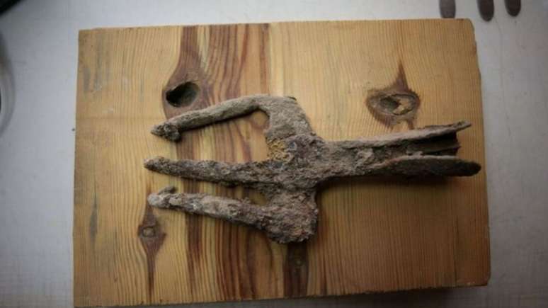 Fotografia do tridente Cr&eacute;dito