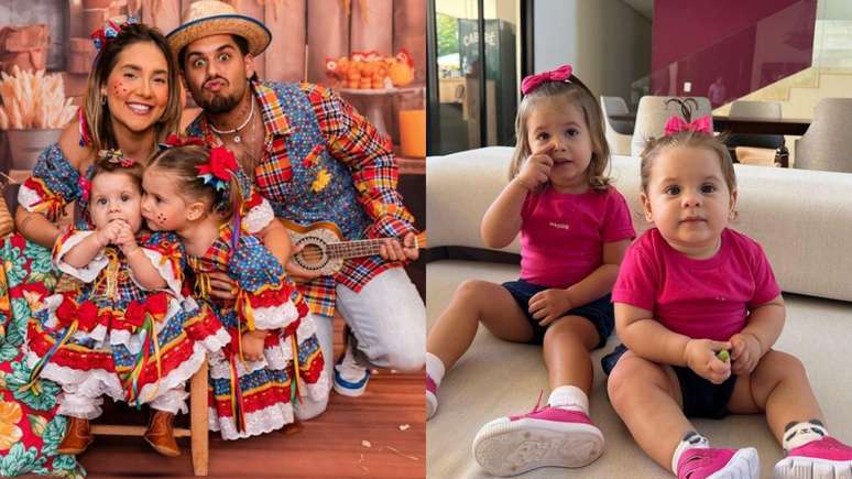 Filhas de Virginia e Z&eacute; Felipe &ndash;