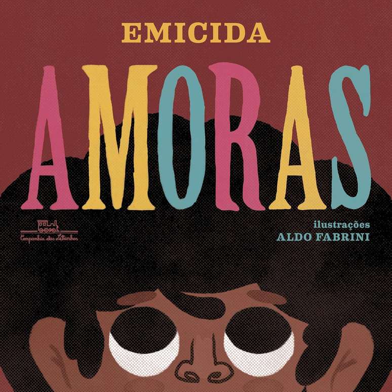 Capa do livro “Amoras”, de Emicida