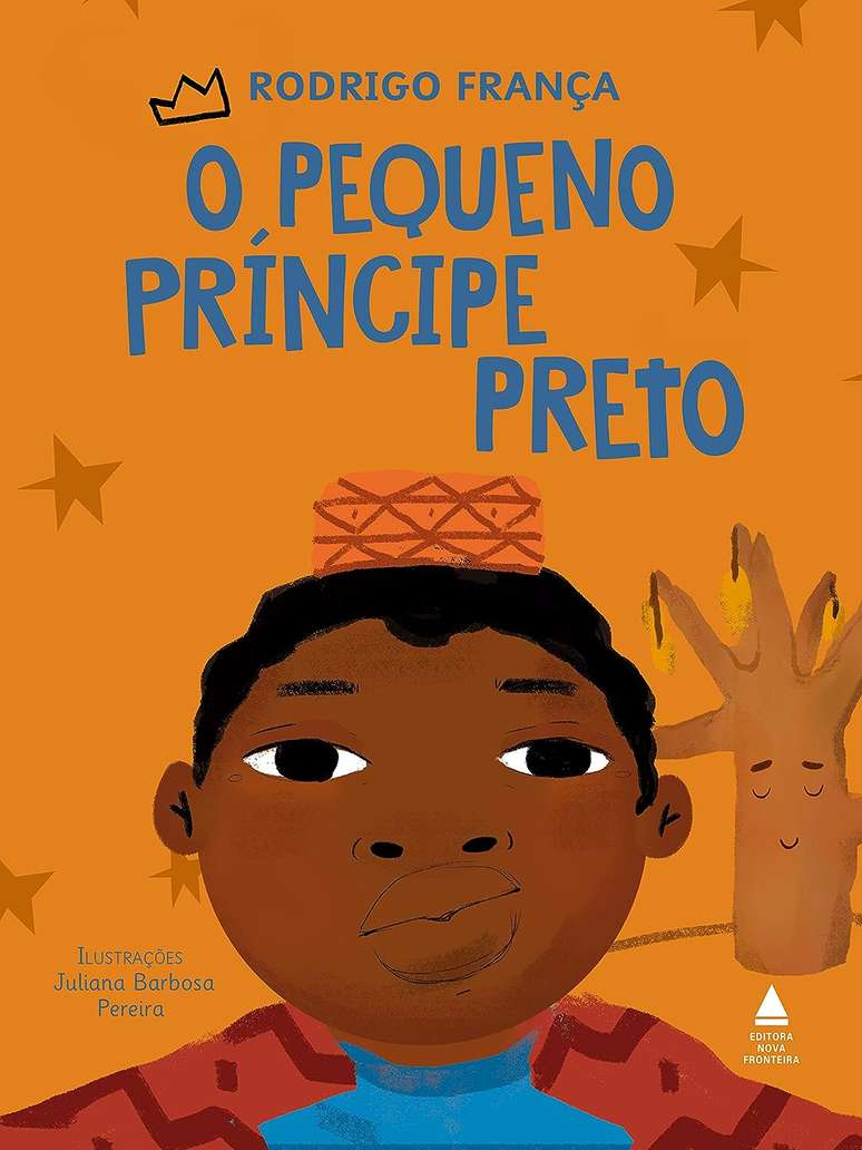 Capa do livro “O Pequeno Príncipe Preto”, de Rodrigo França