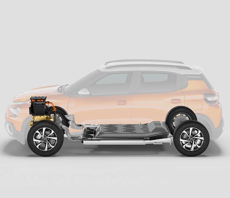 Citro&euml;n &Euml;-C3: bateria de 29,2 kWh proporciona alcance de 224 a 320 km