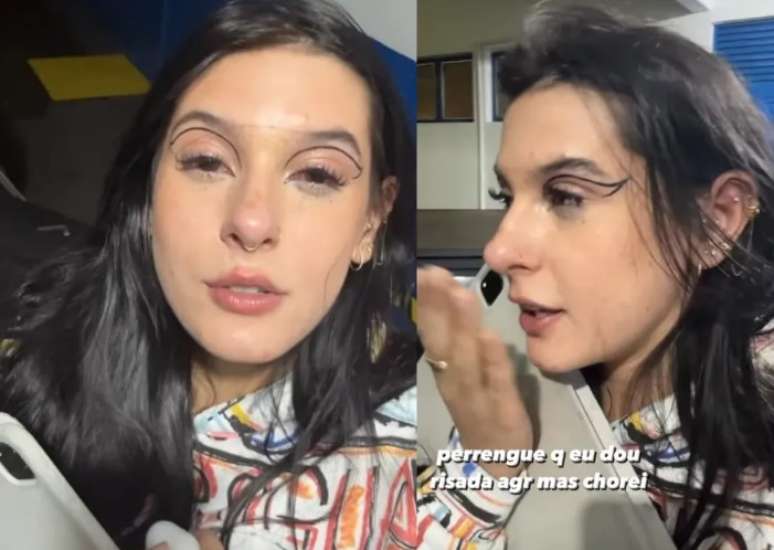 Ana Castela com o rosto inchado