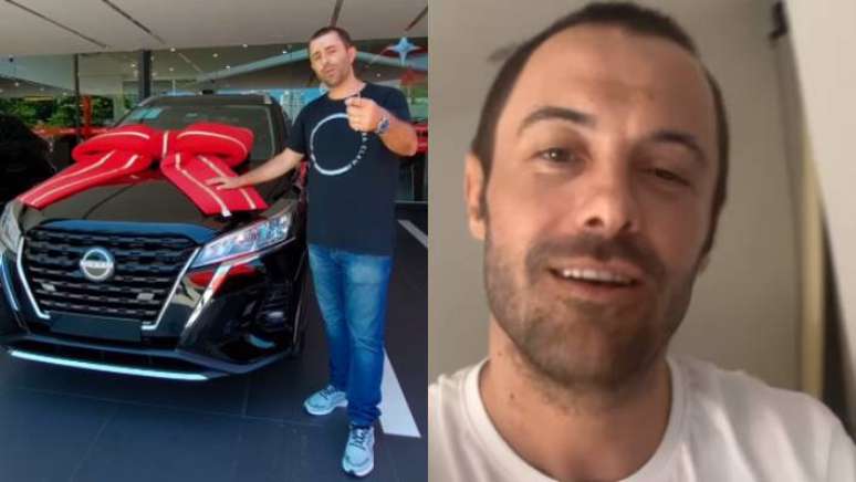 Diones Coelho buys a new car after crowdfunding Diones Coelho buys a new car after crowdfunding