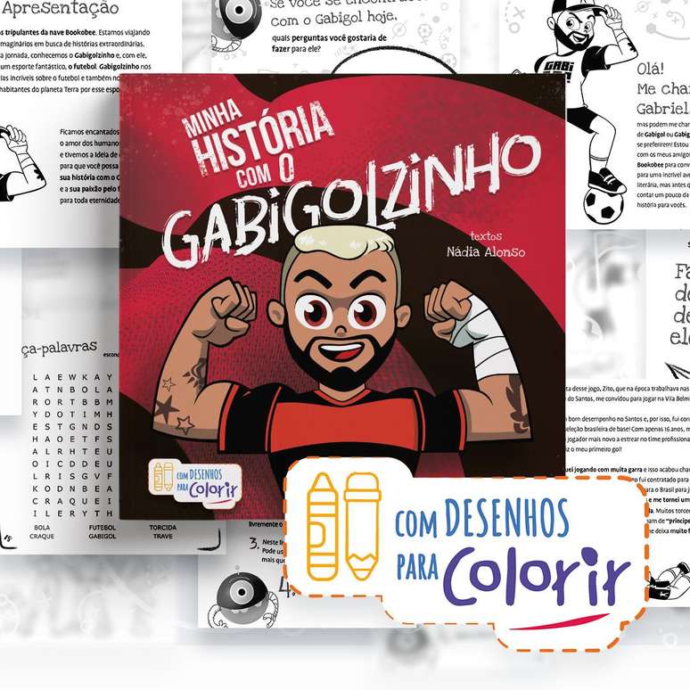 Children’s Day: Gabigol launches an educational book featuring the children’s character Gabigolzinho Children’s Day: Gabigol launches an educational book featuring the children’s character Gabigolzinho