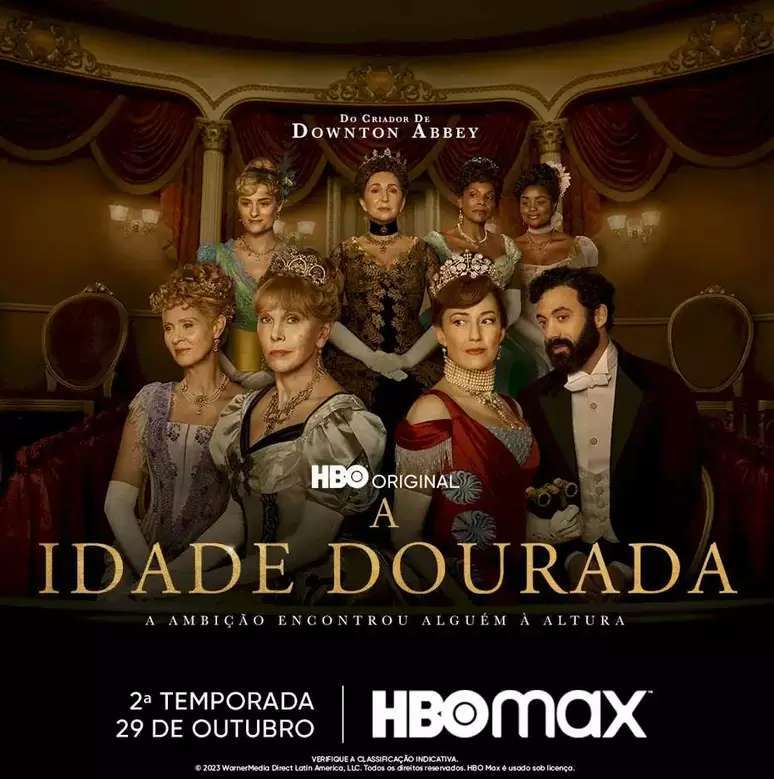 HBO Max Brasil on X: Novos ricos. Mesmas regras. De Julian Fellowes,  criador de Downton Abbey, A Idade Dourada estreia dia 24 de janeiro na HBO  Max. #AIdadeDouradaHBO  / X