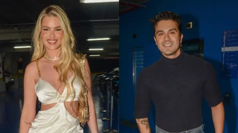 Yasmin Brunet and Luan Santana go to another show together