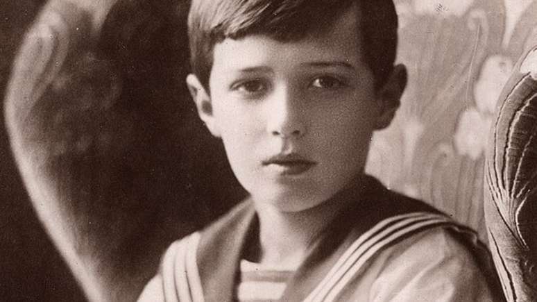 O pequeno Alexei Nikolaevich -