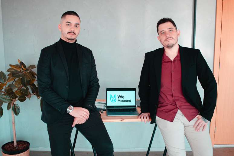Murilo e Panda são fundadores da WeAccount
