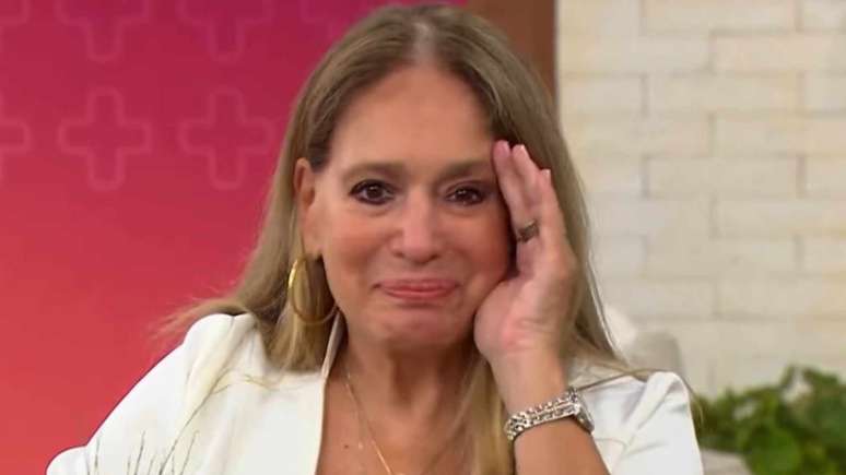 Susana Vieira no 'Mais Você'. Reprodução/Globo