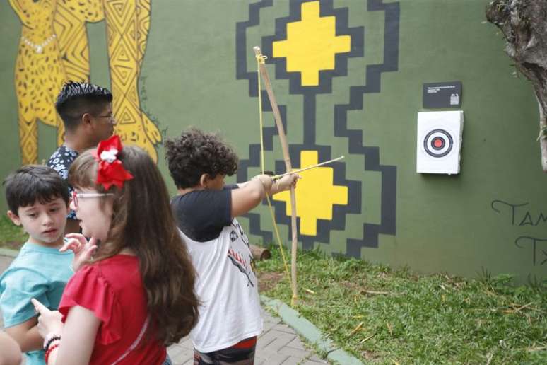 Guarani games for children at the Museum of Indigenous Cultures Guarani games for children at the Museum of Indigenous Cultures